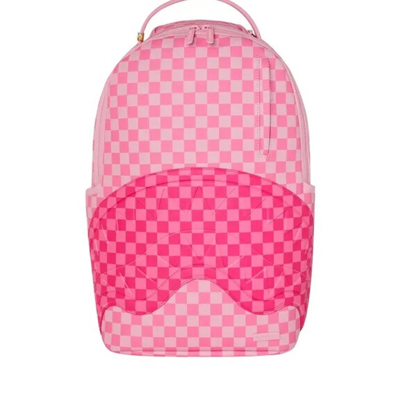 SPRAYGROUND Handbags - Pink Sharks In Paris Patch Backpack SPRAYGROUND
